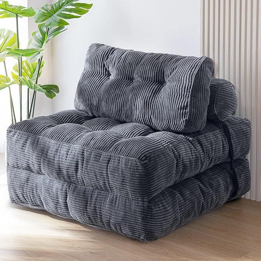 Amazon cross-border compressed vacuum fabric foldable sofa bed minimalist modern home living room lazy sofa