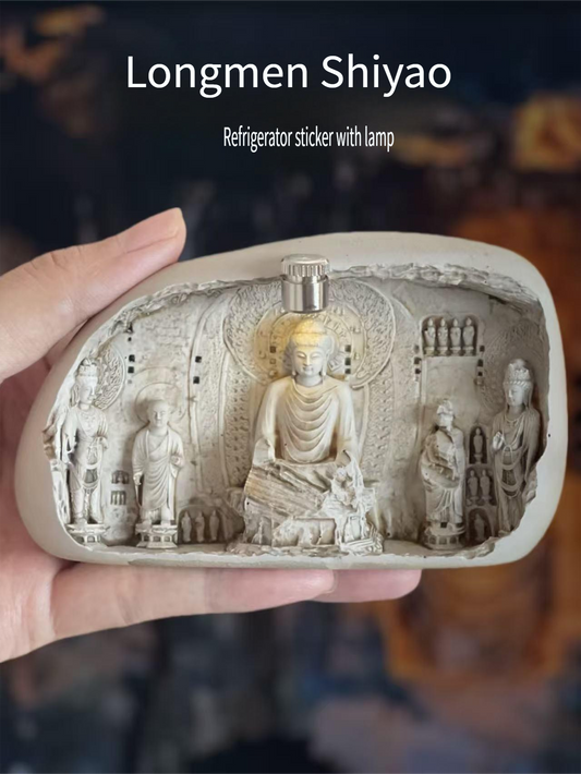 China Longmen Grottoes Fridge Magnet