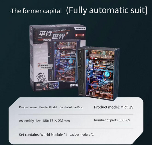 3D puzzle reconnaissance beetle 3D metal assembly handmade DIY mechanical toy creative gift