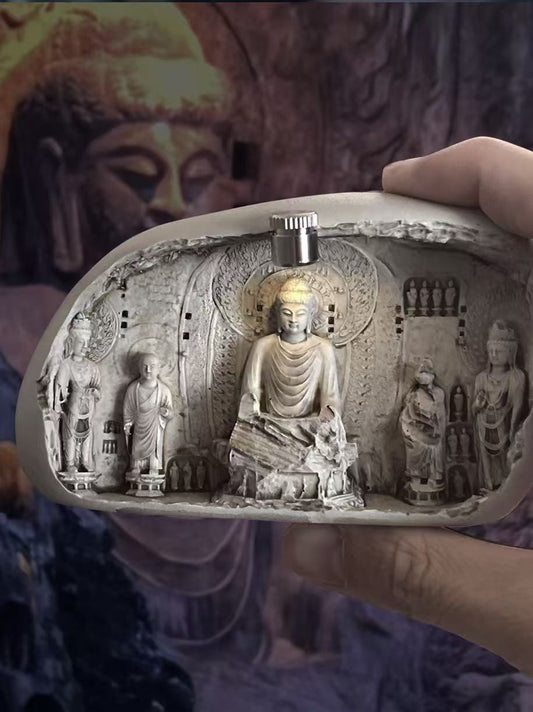 China Longmen Grottoes Fridge Magnet