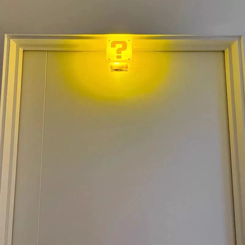 Creative Mario Lamp + Bathroom Sign