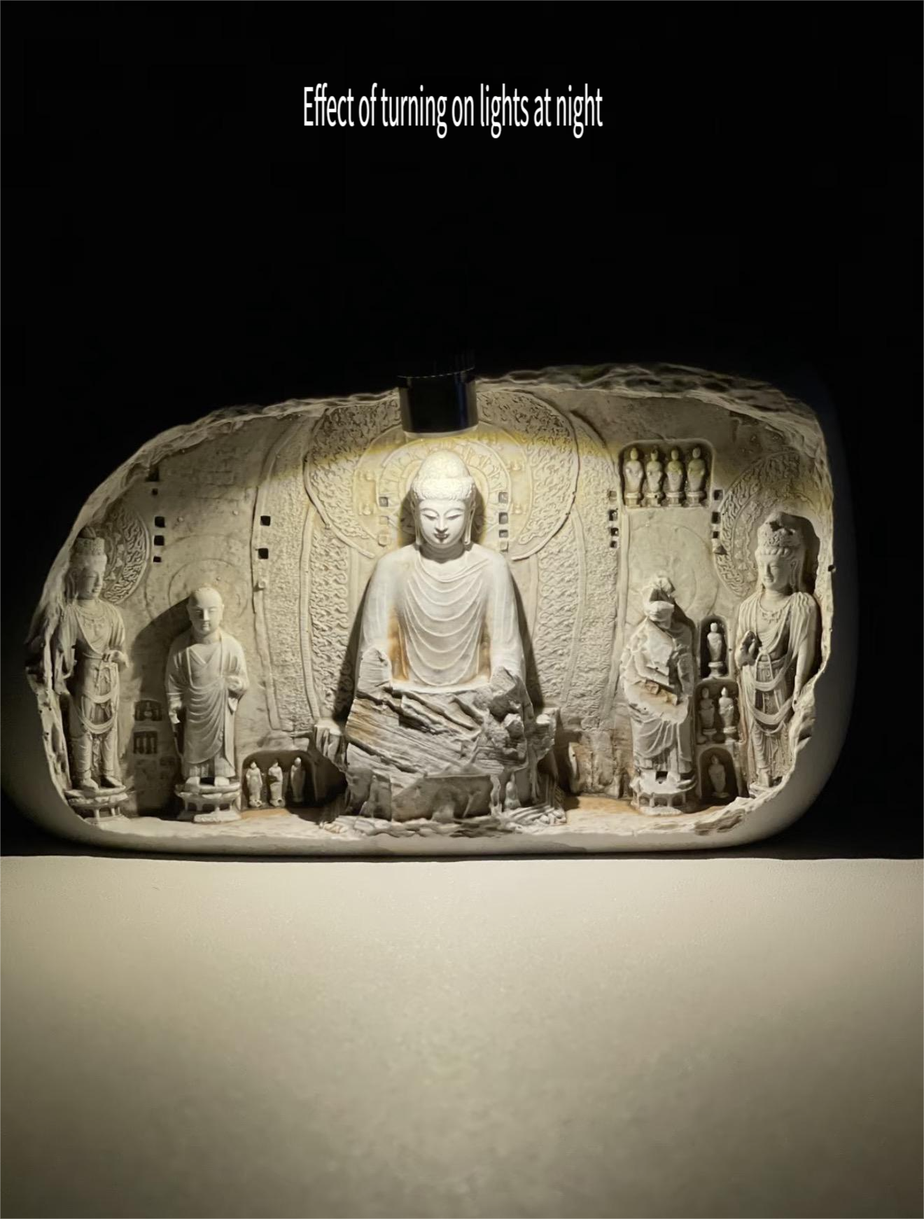 China Longmen Grottoes Fridge Magnet