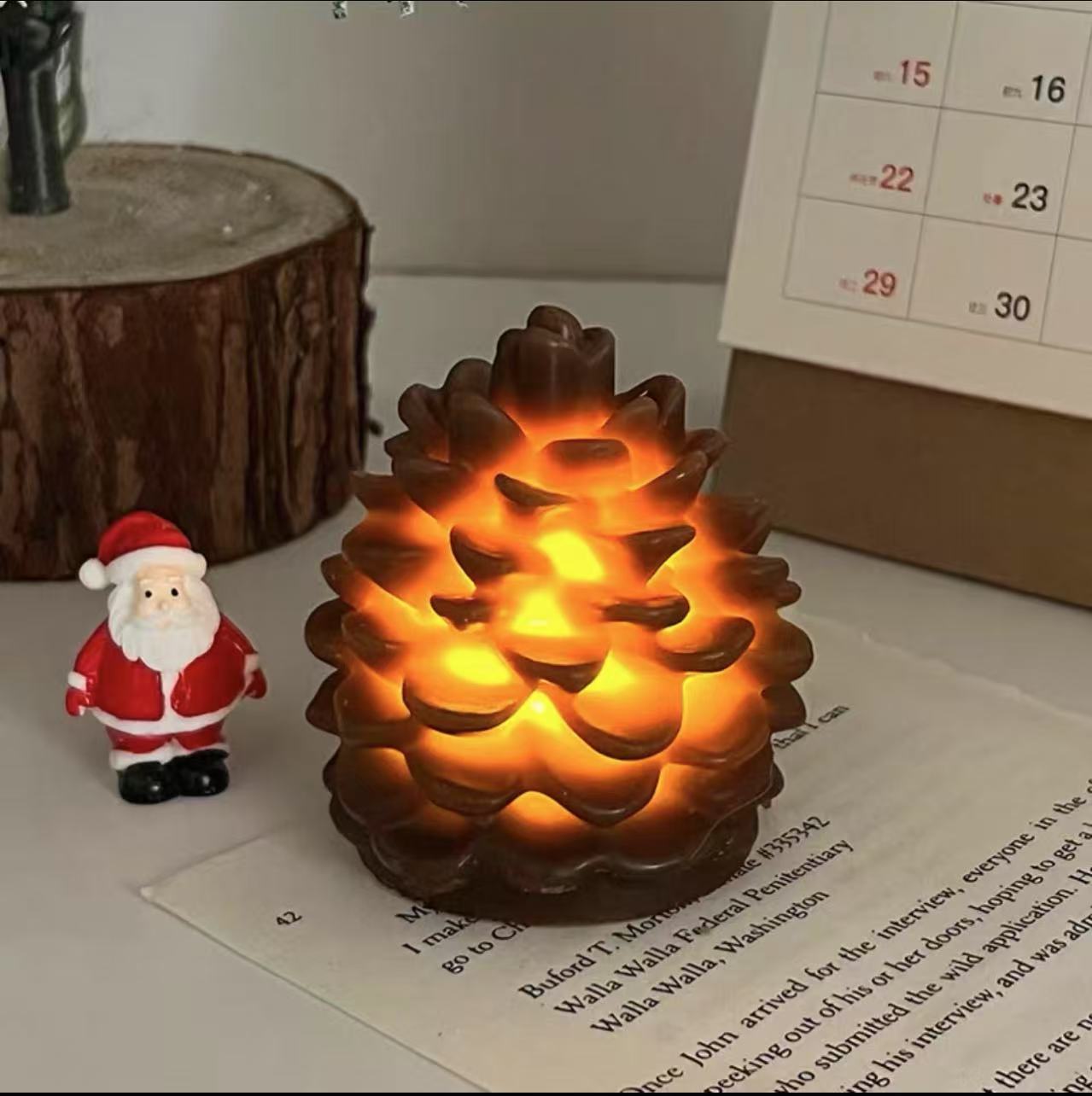 LED pine cone lamp