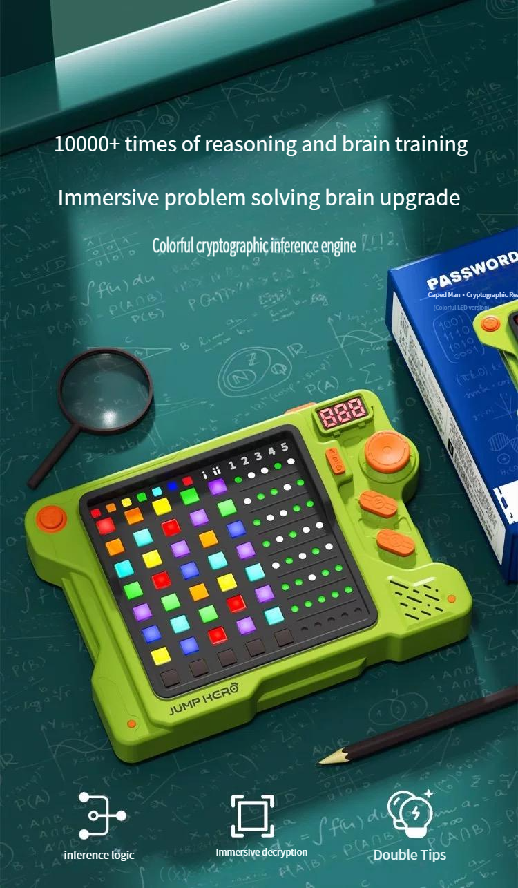 Super electronic reasoning machine cipher machine Yi intelligent children's toys thinking training logic game children's gift