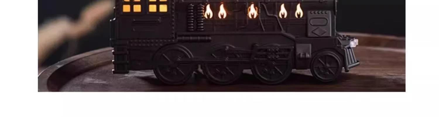 Creative humidifier retro aromatherapy machine small train desktop ornaments essential oil diffuser fragrance spray birthday gift