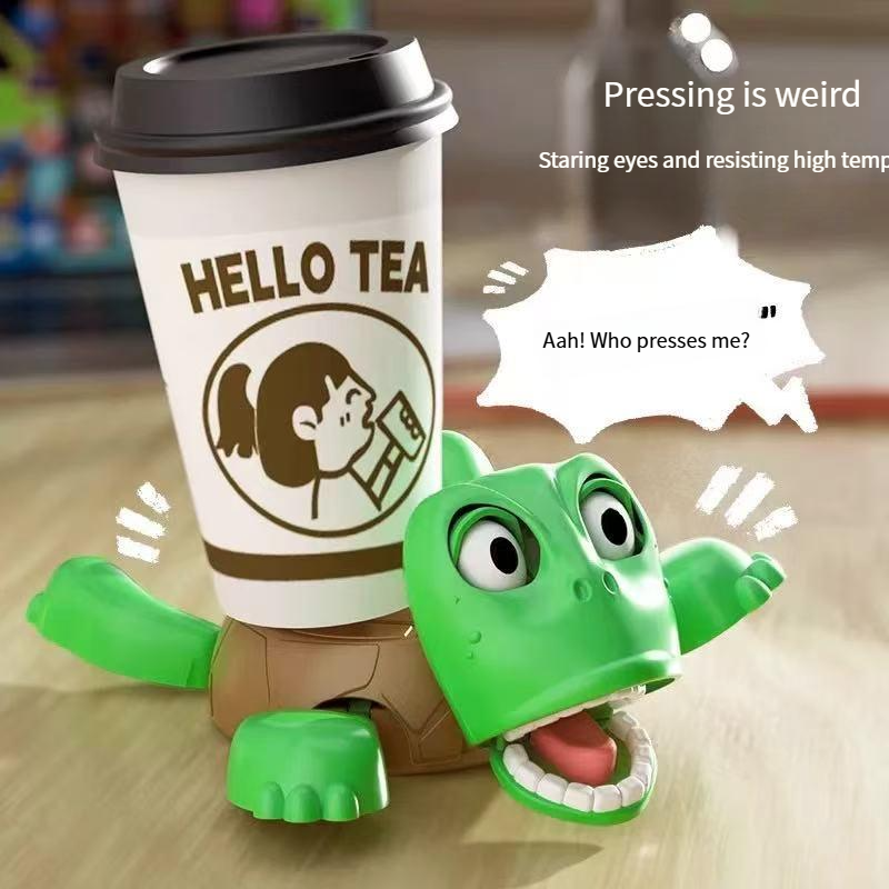 Creative turtle water coaster pressing pressure glaring turtle decompression toy office decompression artifact boring gadget