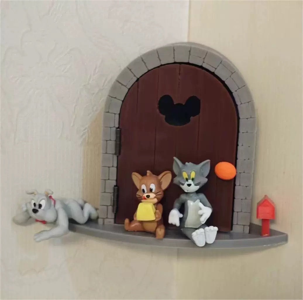 Tom and Jerry, Jerry door switch sticker socket decorative panel